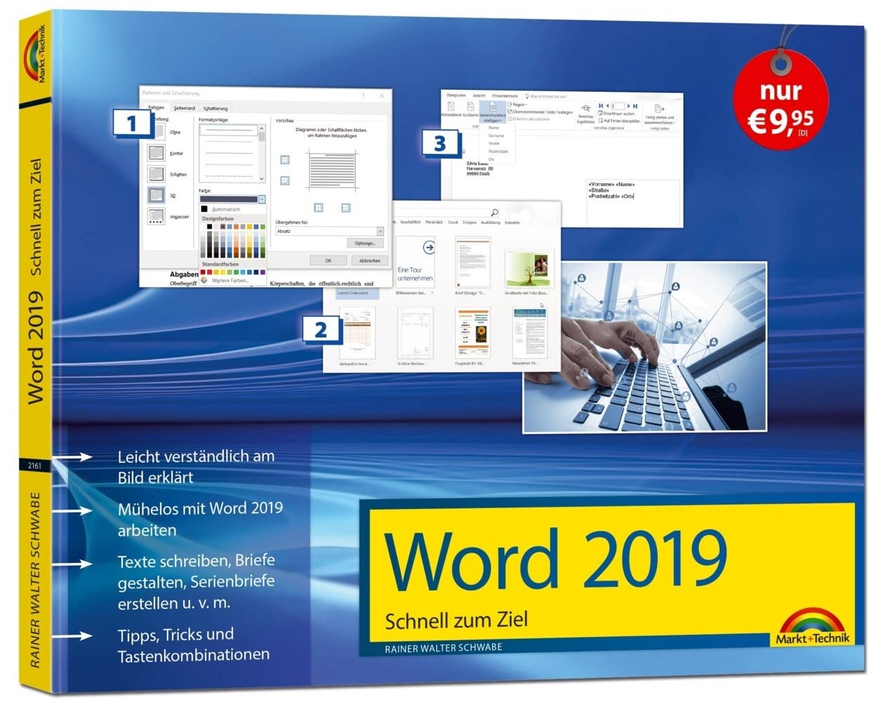 Word 2019 Schnell zum Ziel. Alles auf einen Blick - Word 2019 optimal nuten. Komplett in Farbe. Für Einstiger und Umsteiger im praktischen Querformat Computer Science