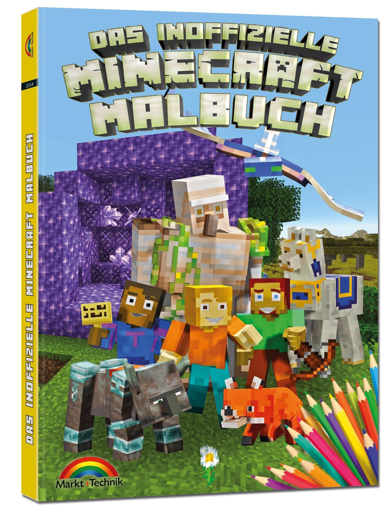 Das inoffizielle Minecraft Malbuch für Kinder und Jugendliche - zum Ausmalen der Minecraft Welt Computer Science