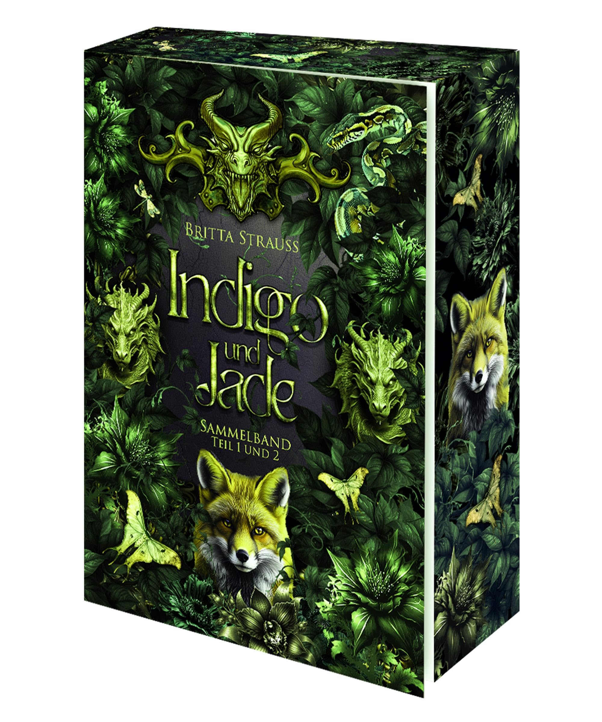 Indigo und Jade - Sammelband I: Epische enemies-to-lovers High Romantasy | mit Farbschnitt-Garantie Historical Fiction