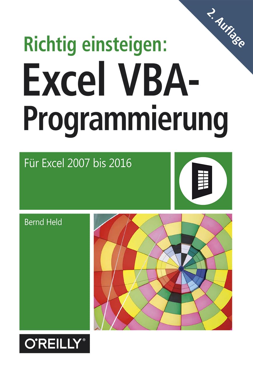 Richtig einsteigen: Excel-VBA-Programmierung Computer Science