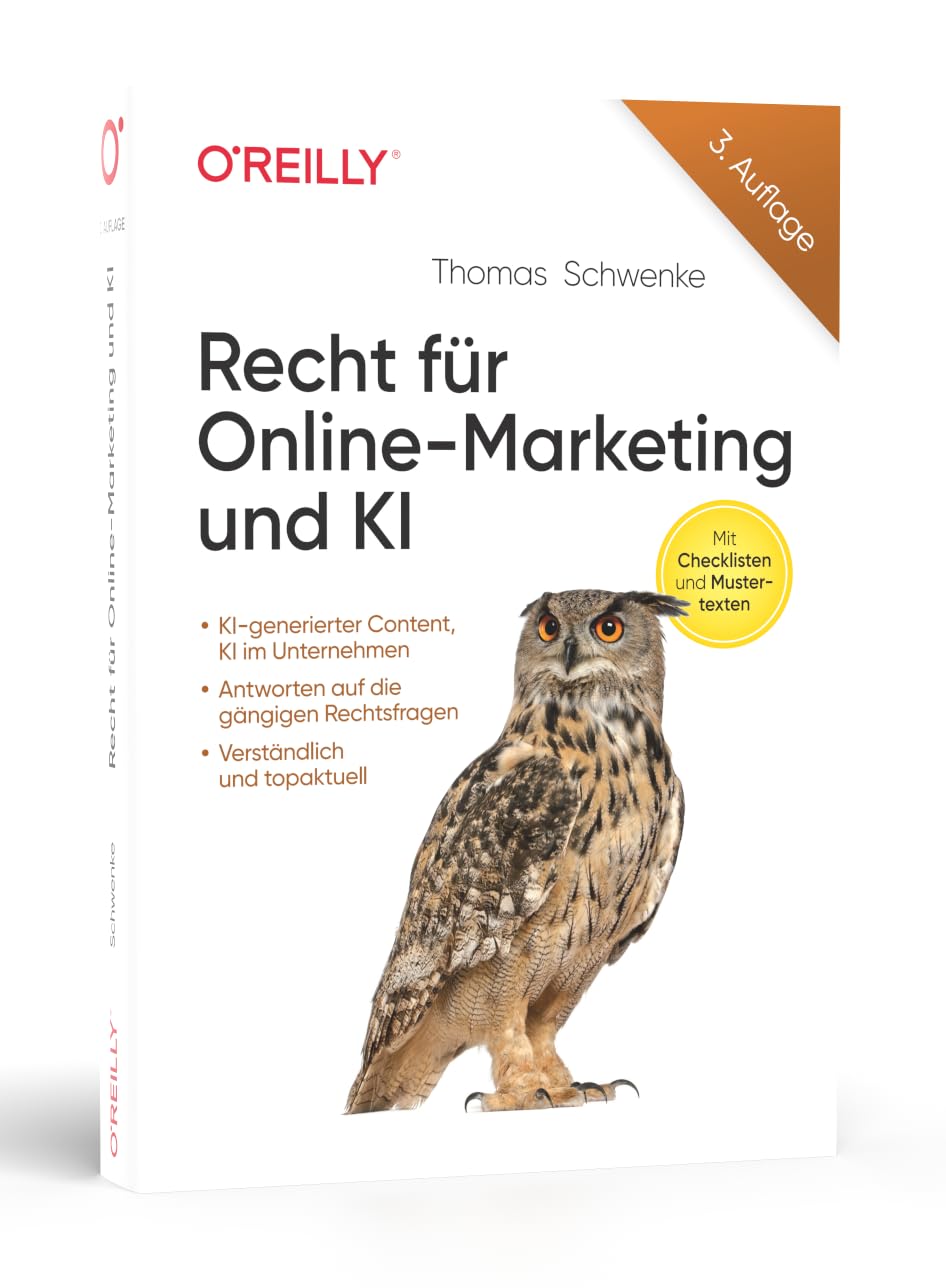 Recht für Online-Marketing und KI Law