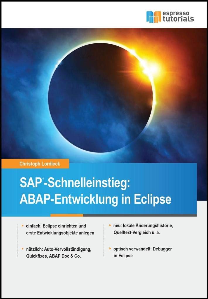 SAP-Schnelleinstieg: ABAP-Entwicklung in Eclipse Computer Science