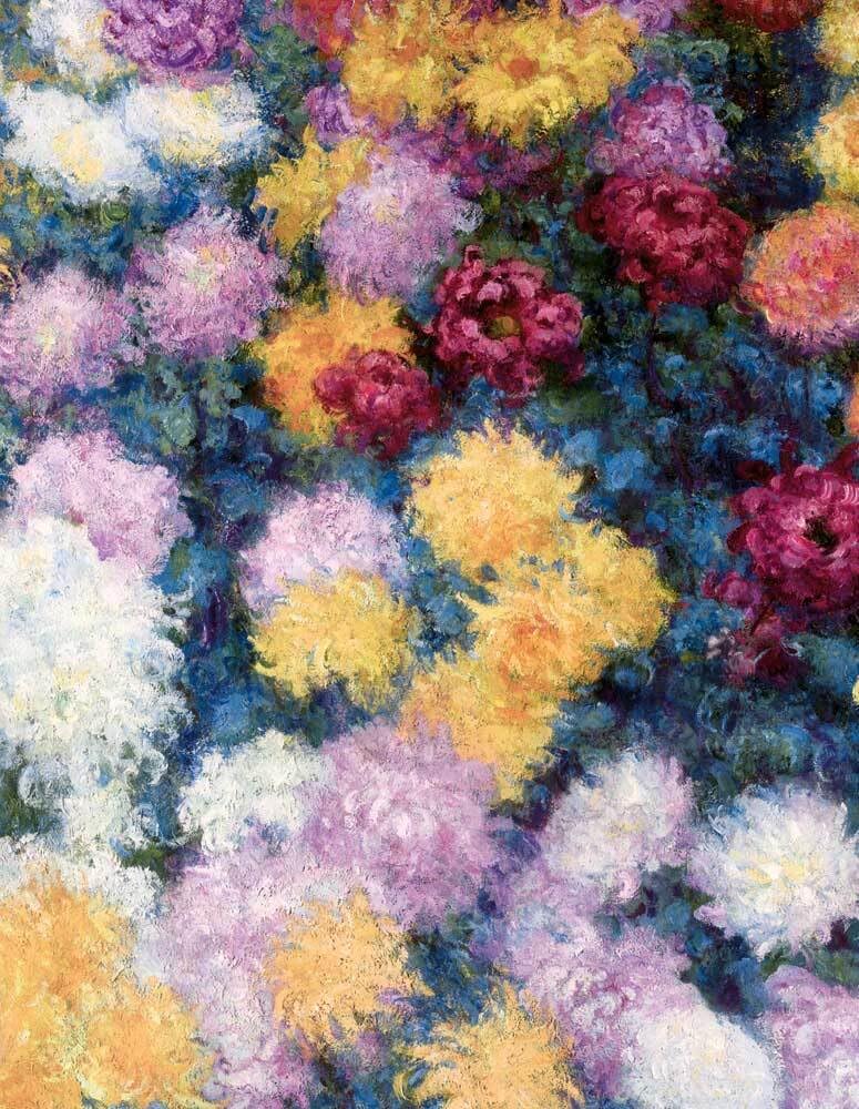 Monet - Chrysanthemes: Blankbook (Blankbook (RB906)) Film, Art & Culture