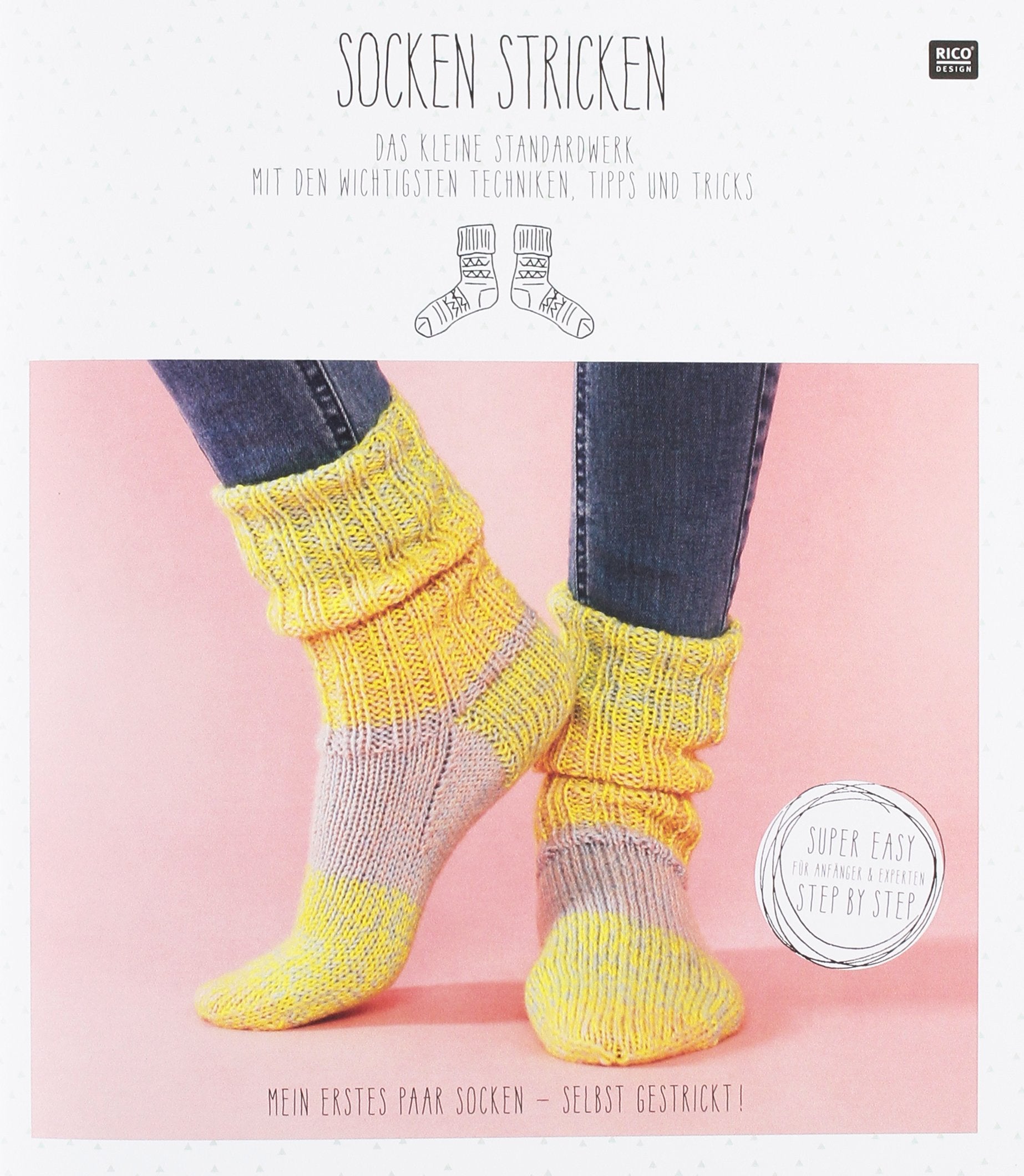 Socken stricken: Das kleine Standardwerk mit den wichtigsten Techniken, Tipps und Tricks Hobbies & Crafts
