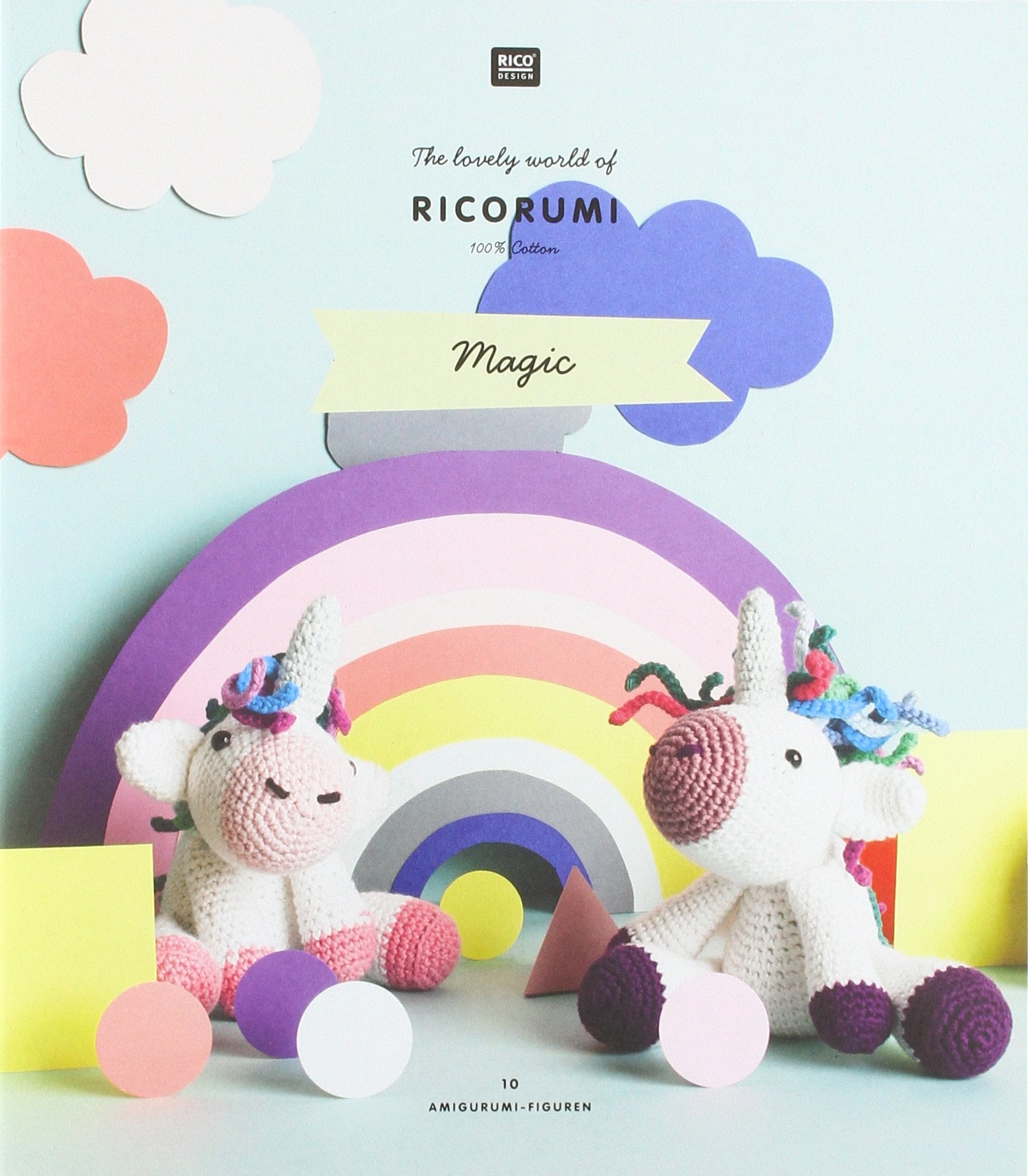 RICORUMI Magic: The lovely world of RICORUMI, 10 Amigurumi-Figuren: The lovely world of RICORUMI, 100 % Cotton, 10 Amigurumi-Figuren Hobbies & Crafts