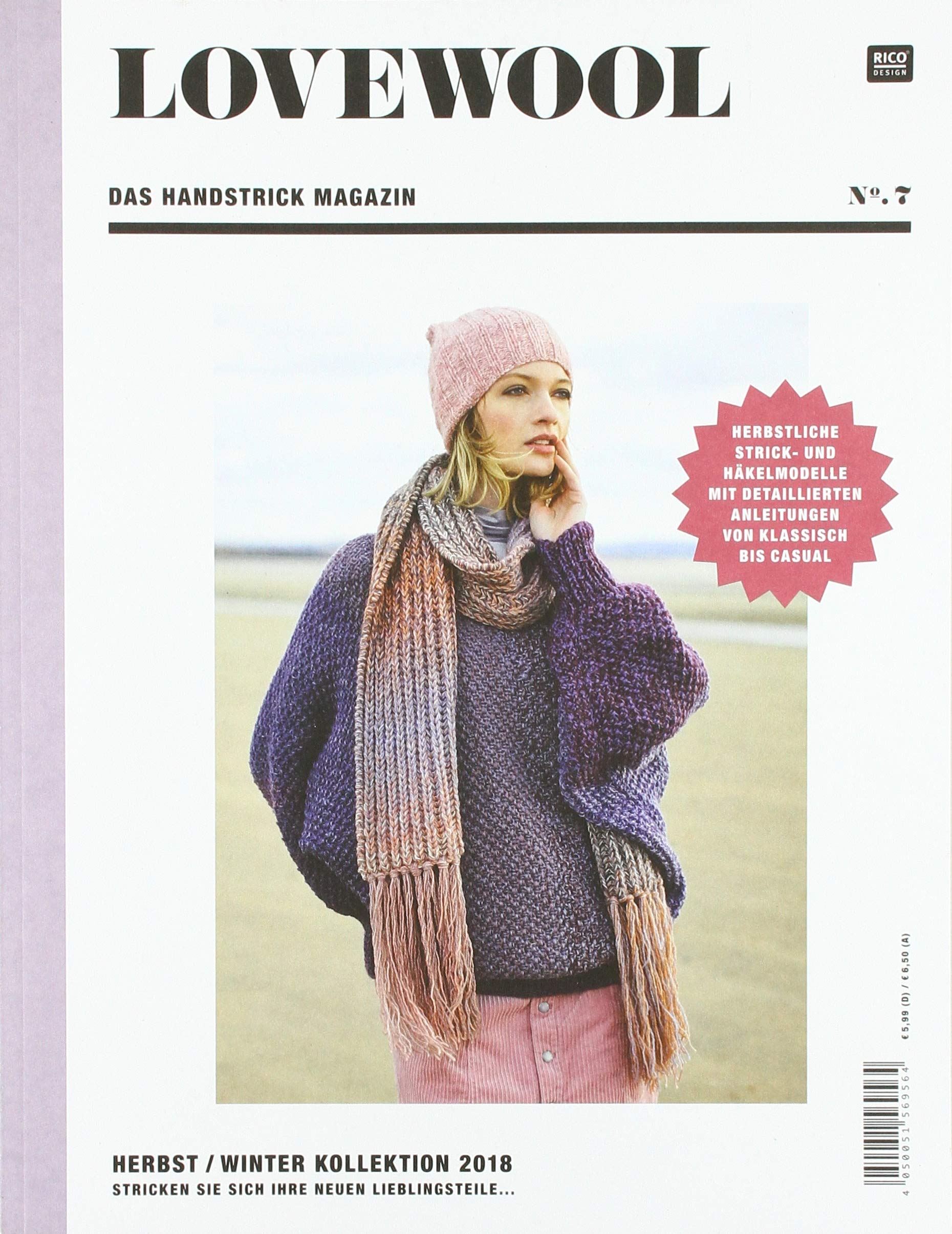 LOVEWOOL Das Handstrick Magazin No.7 Hobbies & Crafts