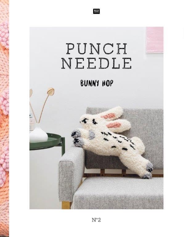 Punch Needle Bunny Hop No. 2 Hobbies & Crafts