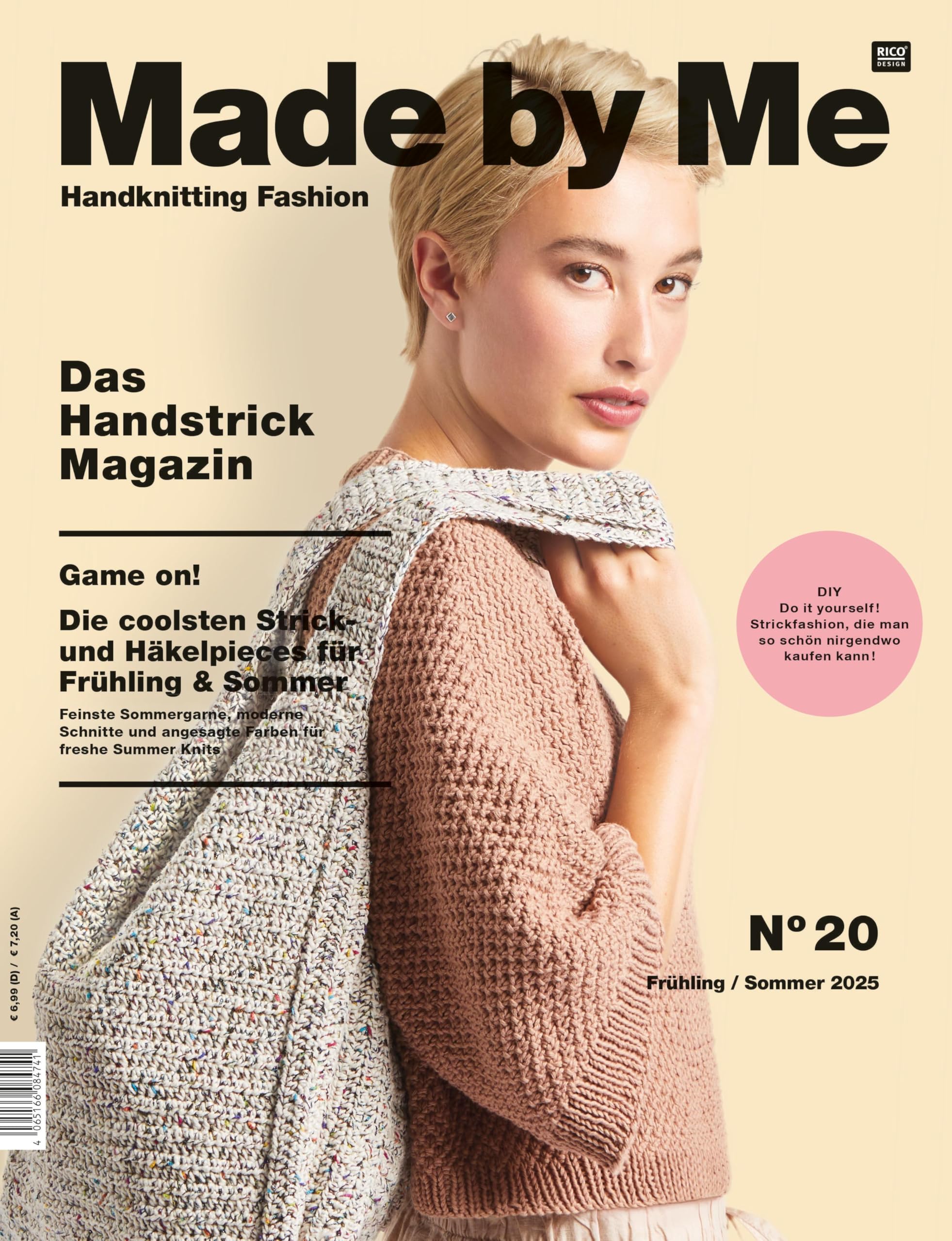 Made by Me Handknitting No. 20 D, coated, 96 Seiten Books