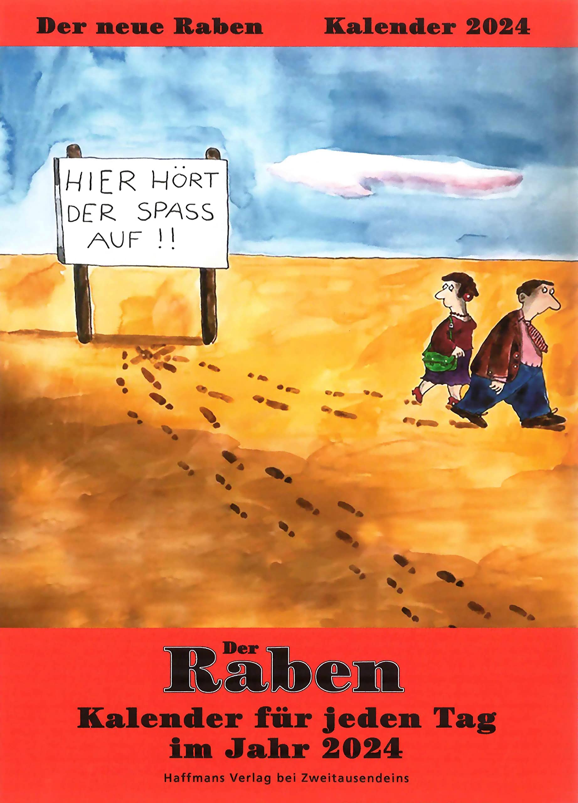 Der Raben-Kalender 2024 (Haffmans bei Zweitausendeins) Contemporary literature