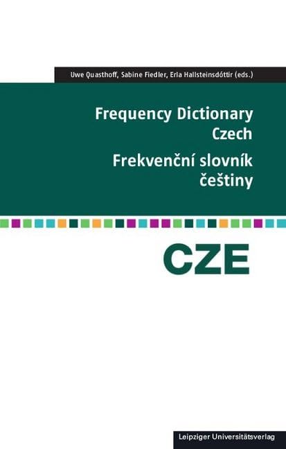 Frequency Dictionary Czech: Frekvenční slovník češtiny (Frequency Dictionaries) Foreign Languages ​​& Dictionaries