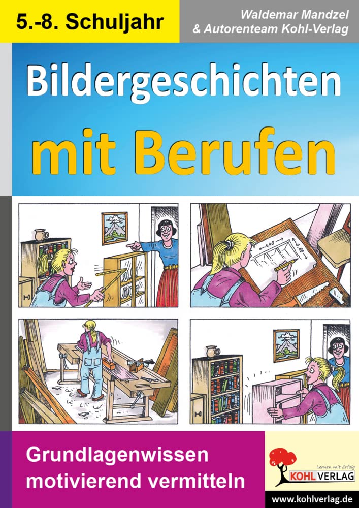 Bildergeschichten mit Berufen Business, Finance & Career