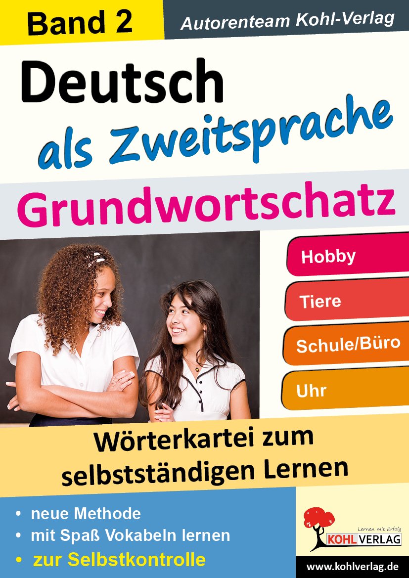 Deutsch als Zweitsprache - Grundwortschatz 2 General education