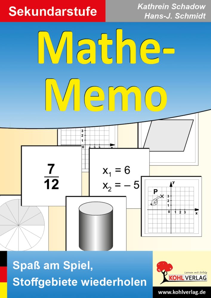 Mathe-Memo: Spaß am Spiel, Stoffgebiete wiederholen Professional & Reference Books