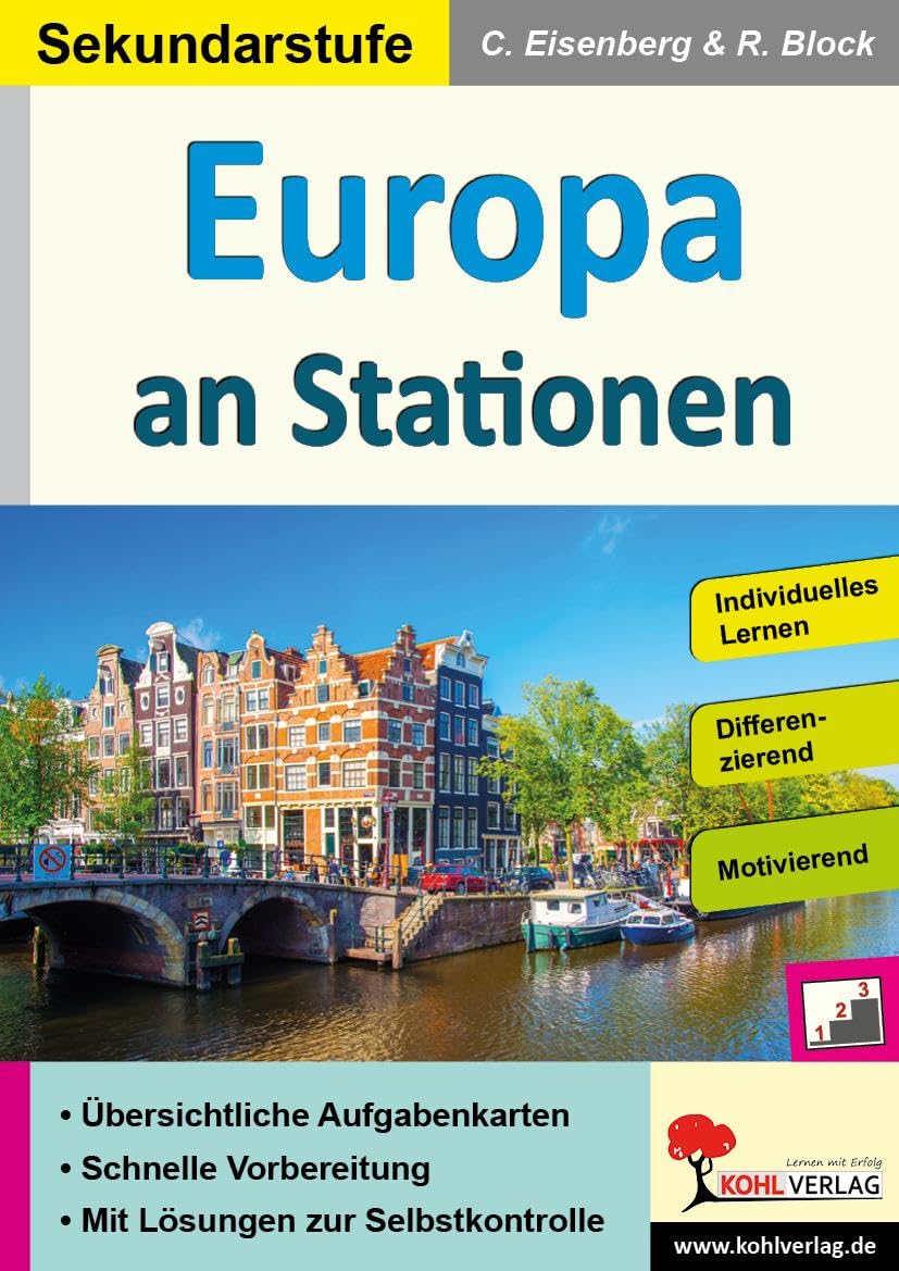 Europa an Stationen / Sekundarstufe: Interessantes über unsere europäischen Nachbarn (Stationenlernen) Geology & Geography