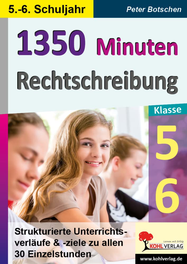 1350 Minuten Rechtschreibung / Klasse 5-6 book