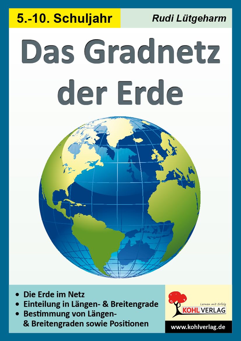 Das Gradnetz der Erde Learning & Reference Books