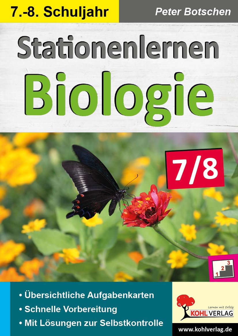 Stationenlernen Biologie 7/8 General education