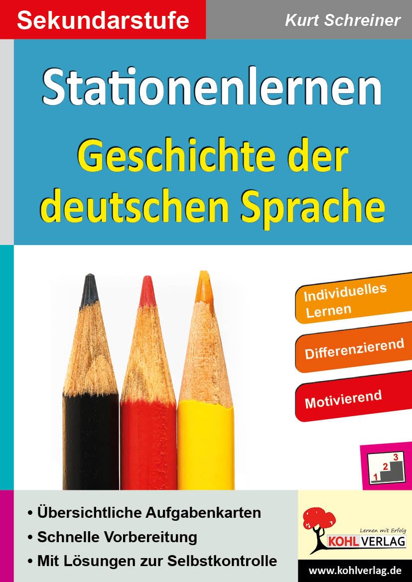 Stationenlernen Geschichte der deutschen Sprache Learning & Reference