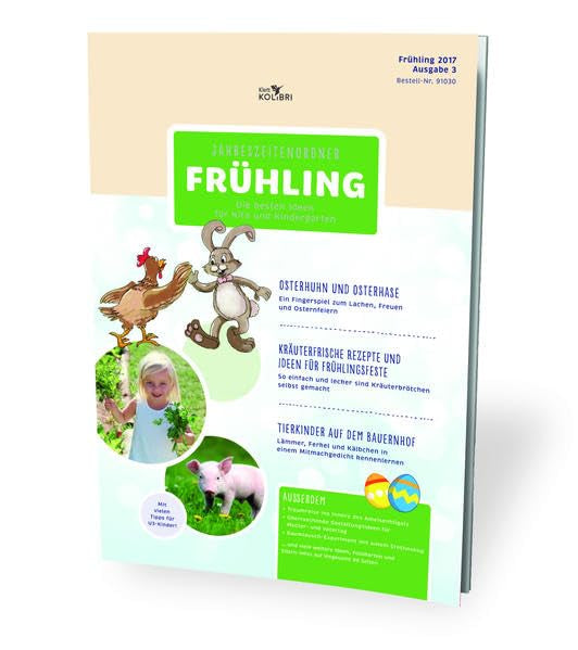 Jahreszeitenordner Frühling: Die besten Ideen für Kita und Kindergarten Children's books