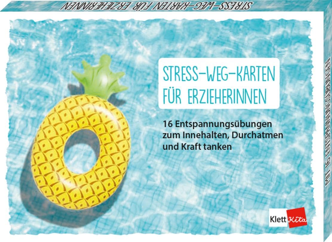 Stress-weg-Karten für ErzieherInnen: 16 Entspannungsübungen zum Innehalten, Durchatmen und Kraft tanken Posters