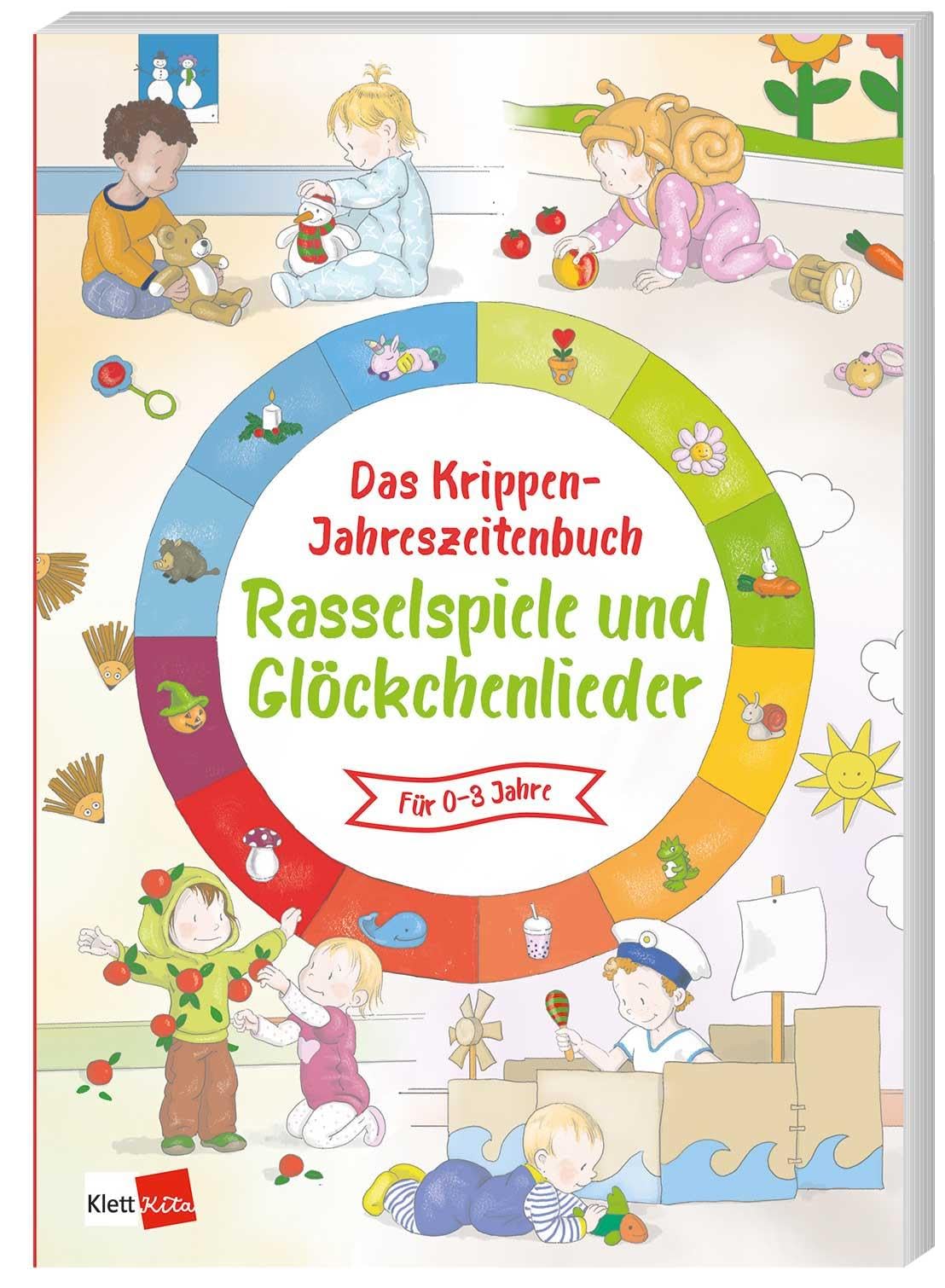 Das Krippen-Jahreszeitenbuch: Rasselspiele und Glöckchenlieder Non-fiction