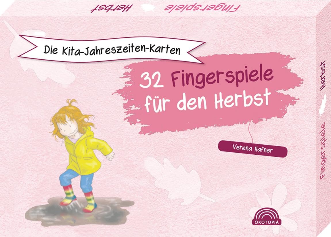 Die Kita-Jahreszeiten-Karten: 32 Fingerspiele für den Herbst book