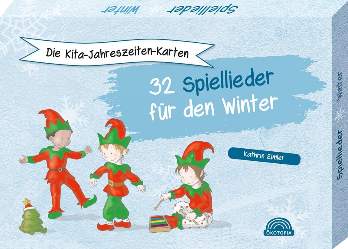 Die Kita-Jahreszeiten-Karten: 32 Spiellieder für den Winter Non-fiction