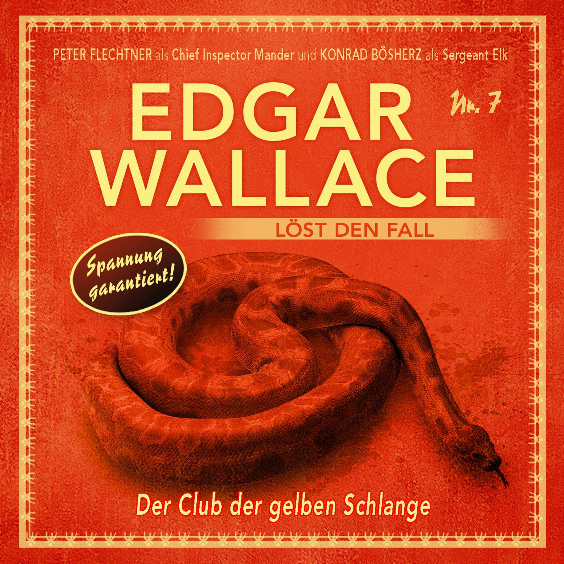 EDGAR WALLACE LÖST DEN FALL - Folge 7 Children & Young People Audio Books