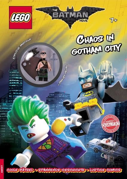 The LEGO® Batman Movie. Chaos in Gotham City: Coole Rätsel, spannende Geschichte, lustige Comics Tiptoi & Games