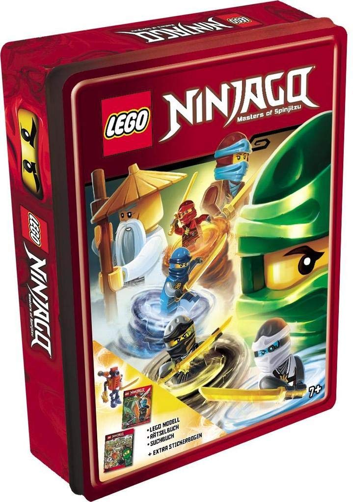 LEGO® NINJAGO® Meine NINJAGO® Rätselbox: Meine NINJAGO Rätselbox. Lego Modell, Rätselbuch, Suchbuch, Extra Stickerbogen Non-fiction