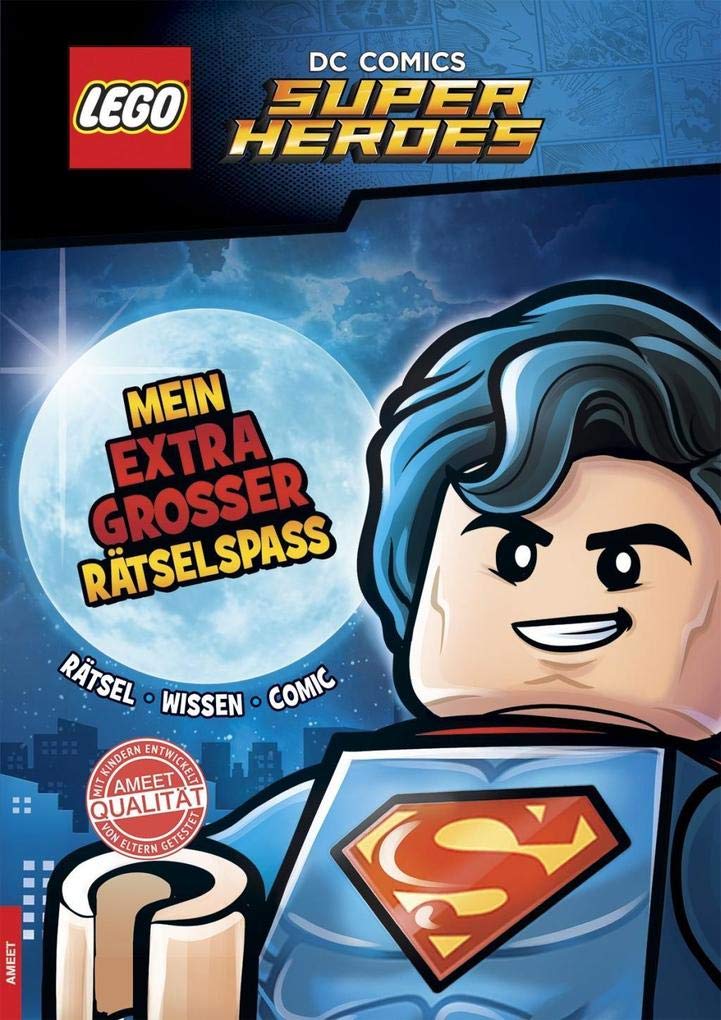 LEGO® DC COMICS SUPER HEROES Mein extragroßer Rätselspaß: Rätsel Wissen Comic Non-fiction