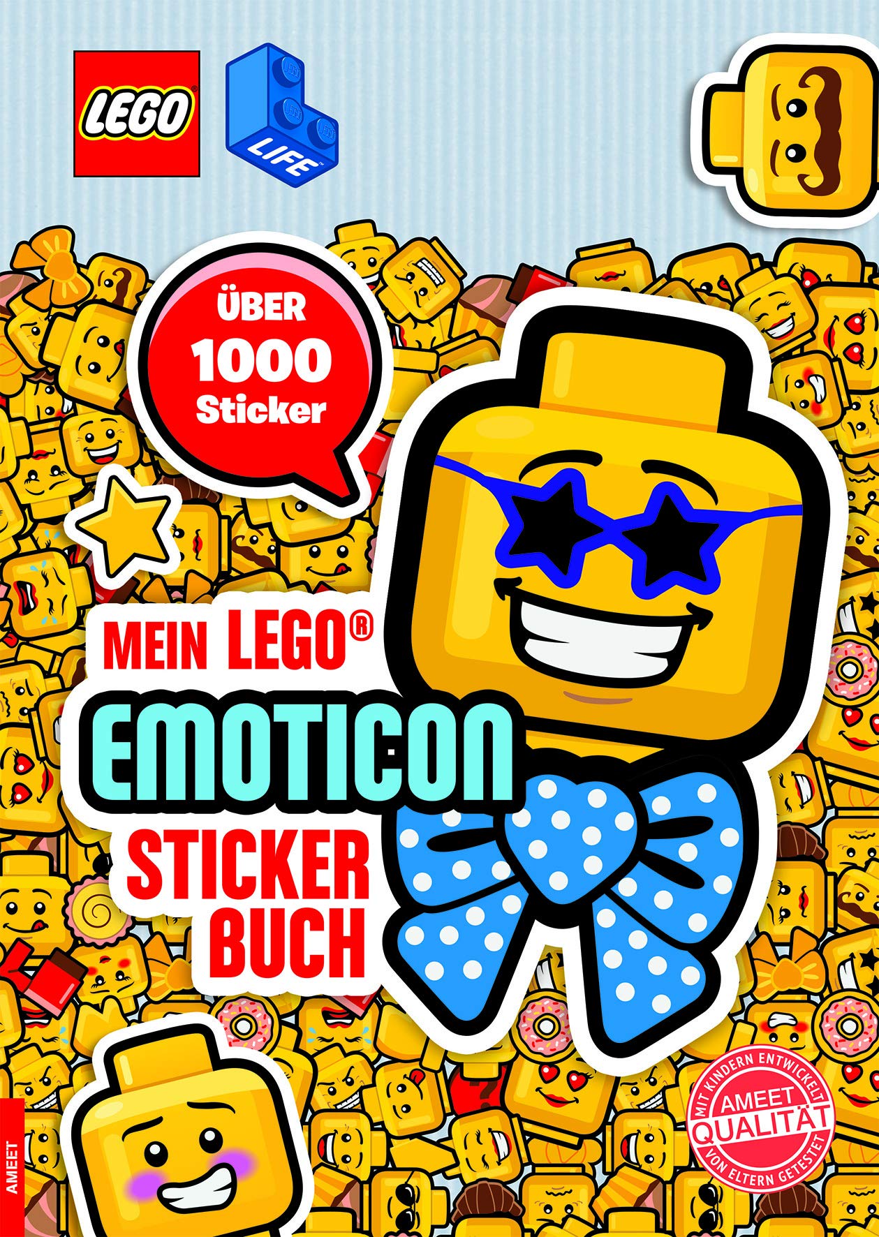 LEGO® Life™ - Mein LEGO® Emoticon-Stickerbuch: Über 1000 Sticker Tiptoi & Games