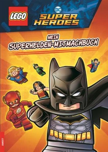 LEGO®DC COMICS SUPER HEROES - Mein Superhelden-Mitmachbuch Non-fiction books for kids