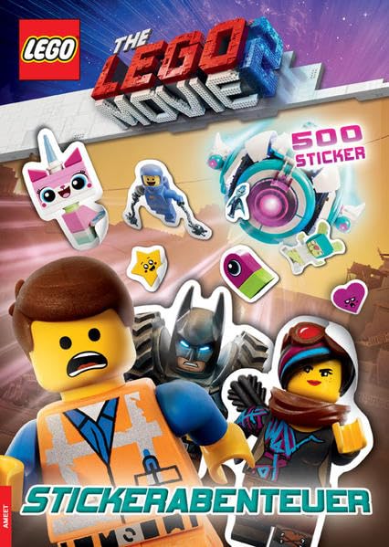LEGO® The LEGO Movie 2™ Stickerabenteuer: 500 Sticker Tiptoi & Games