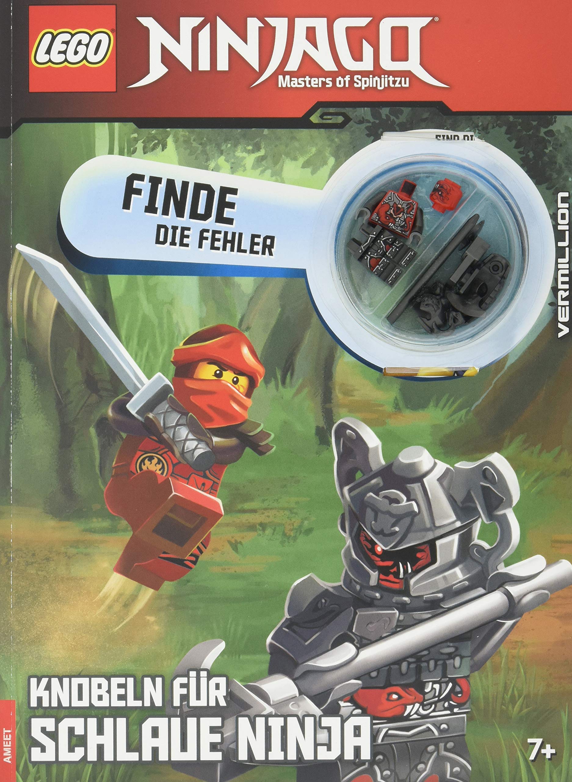 Lego® NINJAGO® Finde den Fehler, Knobeln für schlaue Ninja Tiptoi & Games