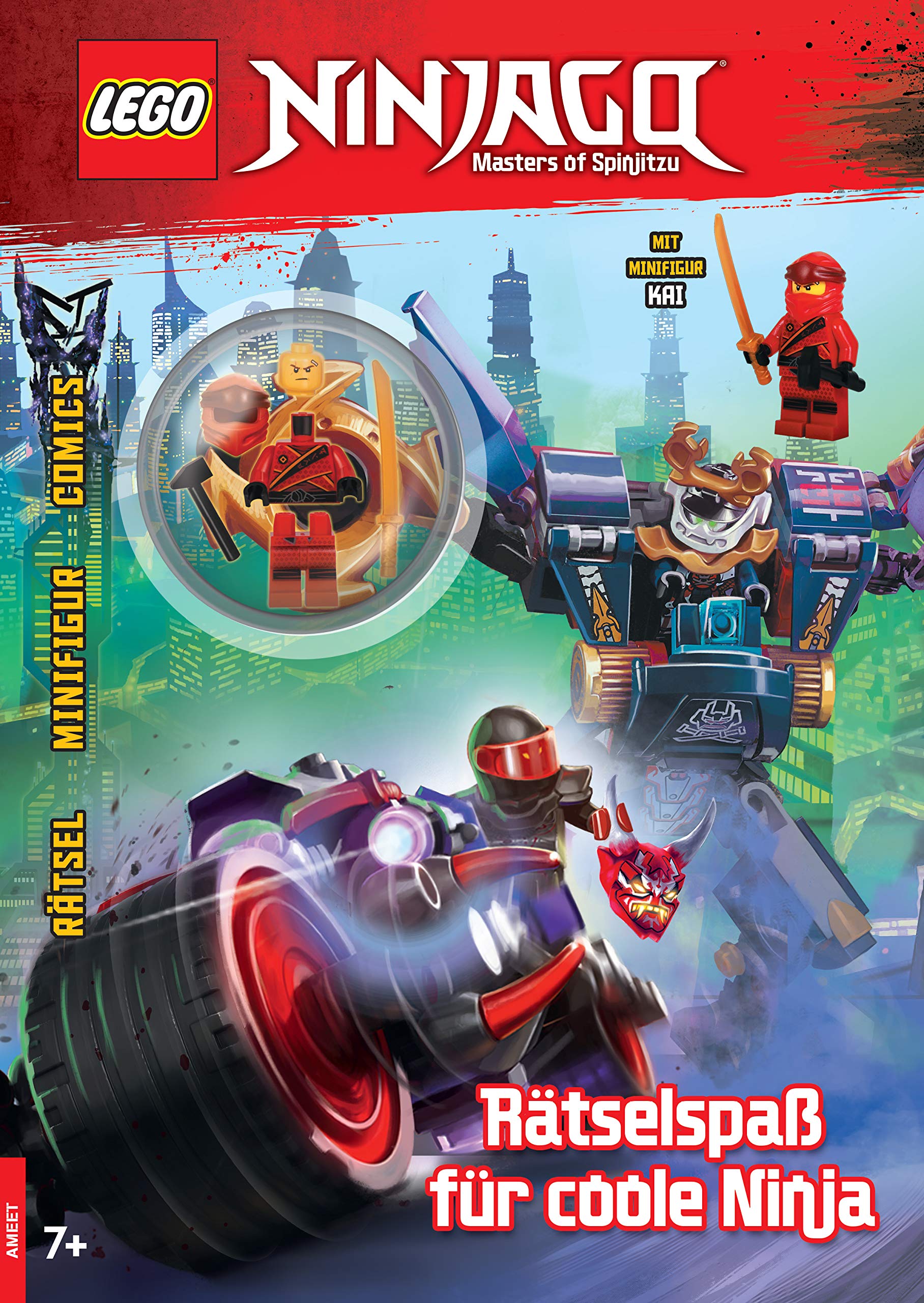 LEGO® NINJAGO® - Rätselspaß für coole Ninja Tiptoi & Games