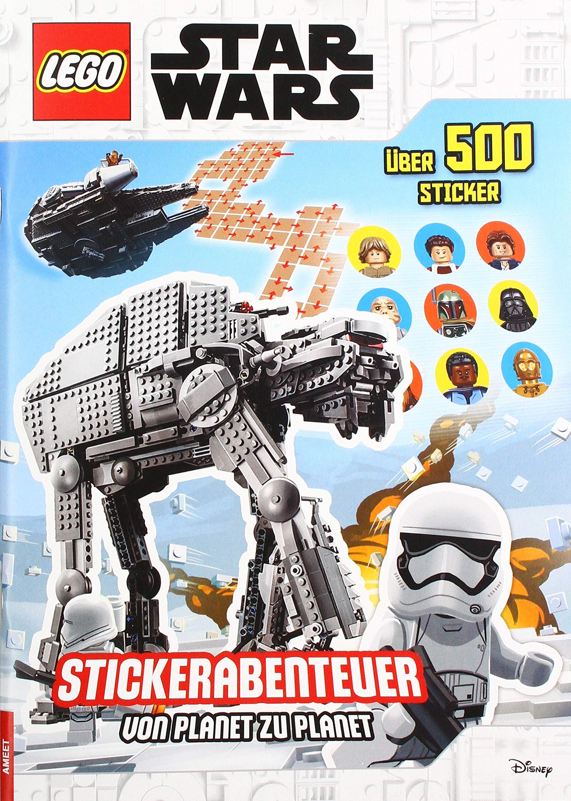 LEGO® Star Wars™ – Stickerabenteuer – von Planet zu Planet: Über 500 Sticker Tiptoi & Games