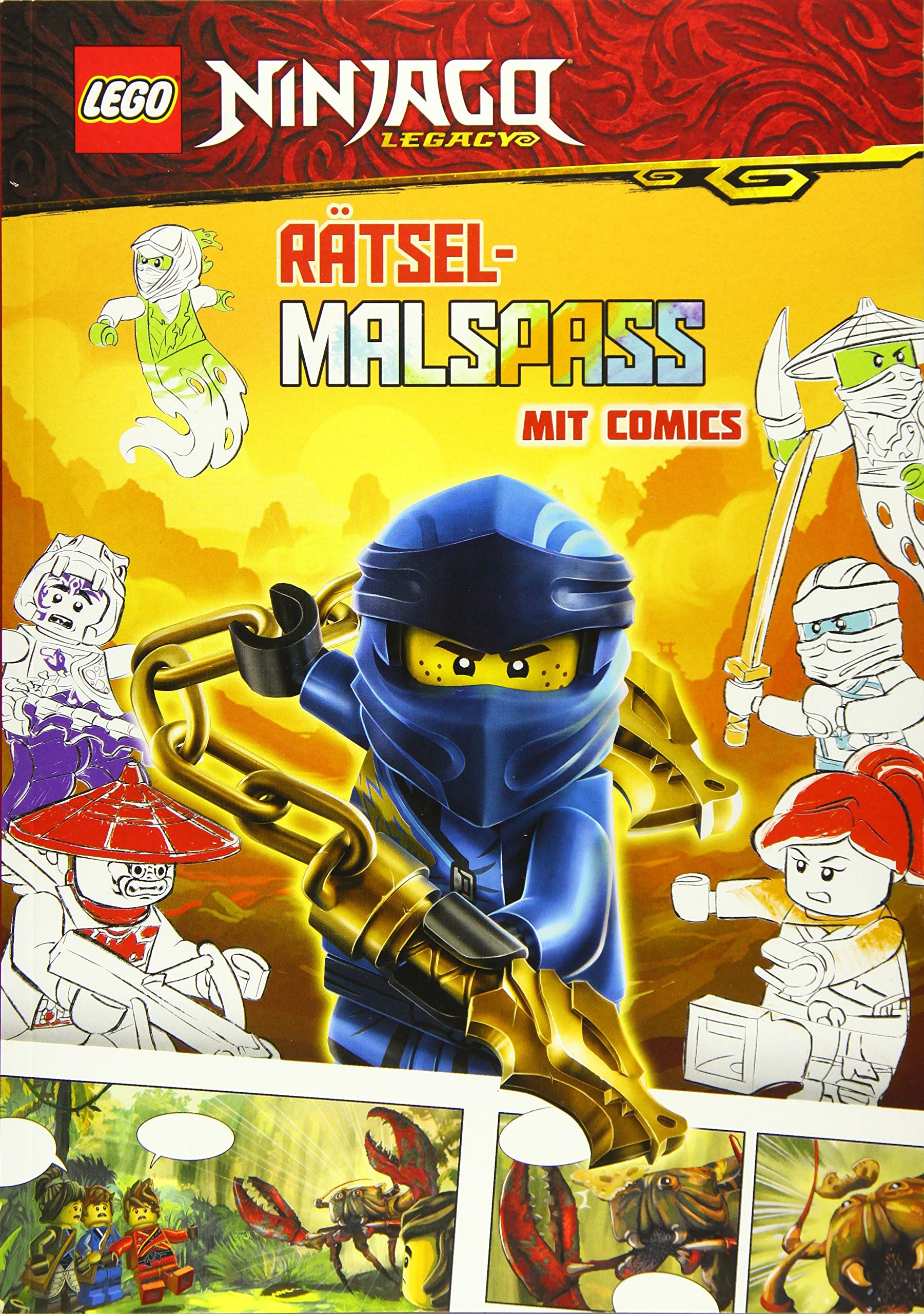 LEGO® NINJAGO® - Rätselmalspaß mit Comics Parents & Children