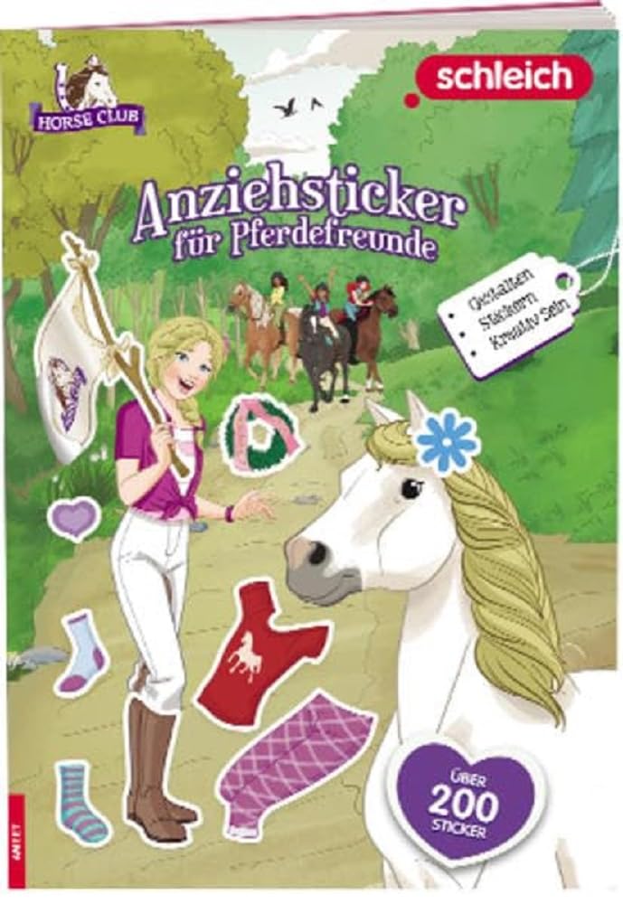 schleich® Horse Club(TM) - Anziehsticker für Pferdefreunde Tiptoi & Games