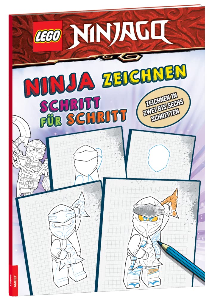 LEGO® NINJAGO® – Ninja zeichnen Schritt für Schritt Non-fiction