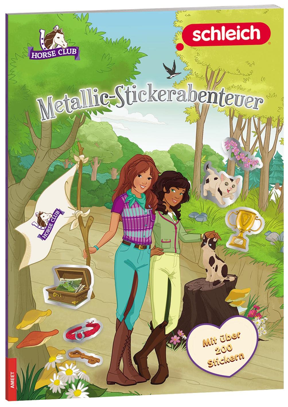 schleich® Horse Club™ – Metallic-Stickerabenteuer: mit vielen Stickern Non-fiction