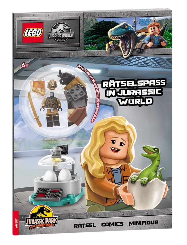 LEGO® Jurassic World(TM) - Rätselspaß in Jurassic World book