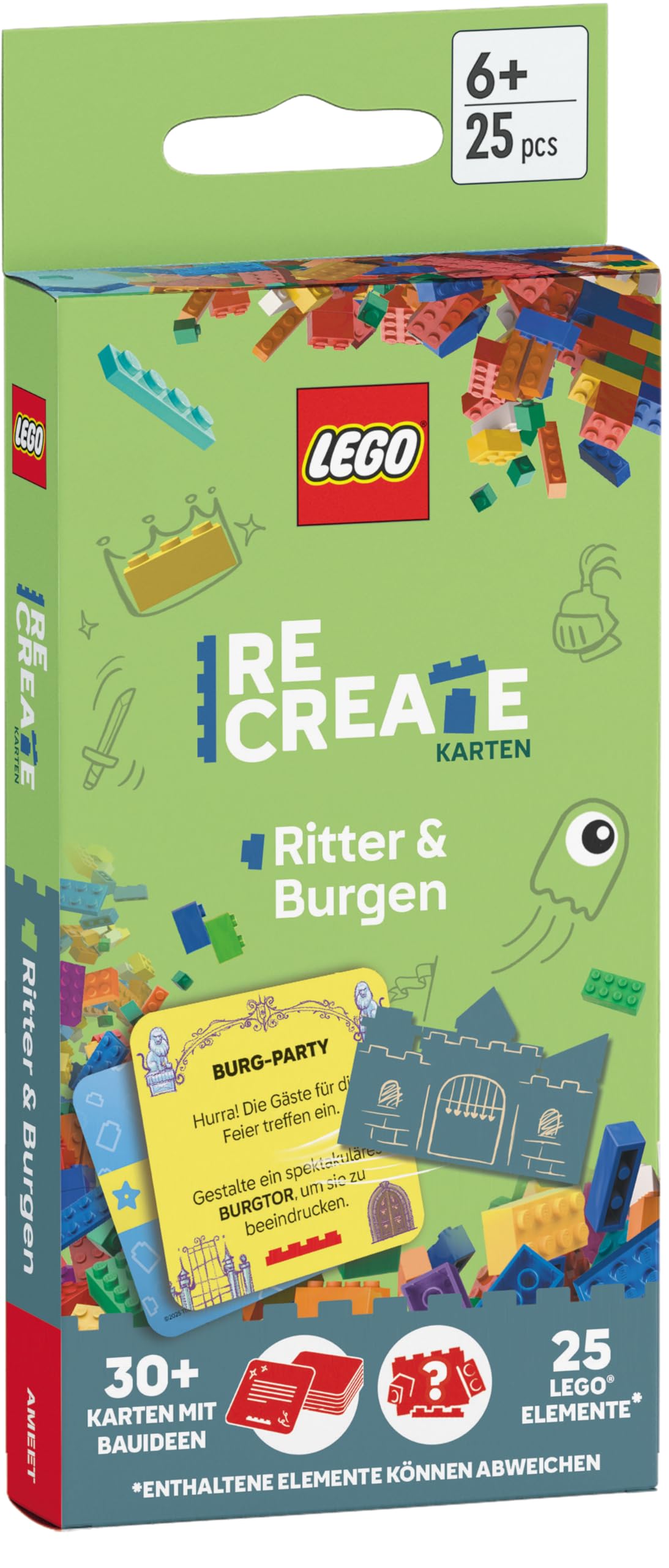 LEGO® - ReCreate Karten - Ritter & Burgen Non-fiction books for kids