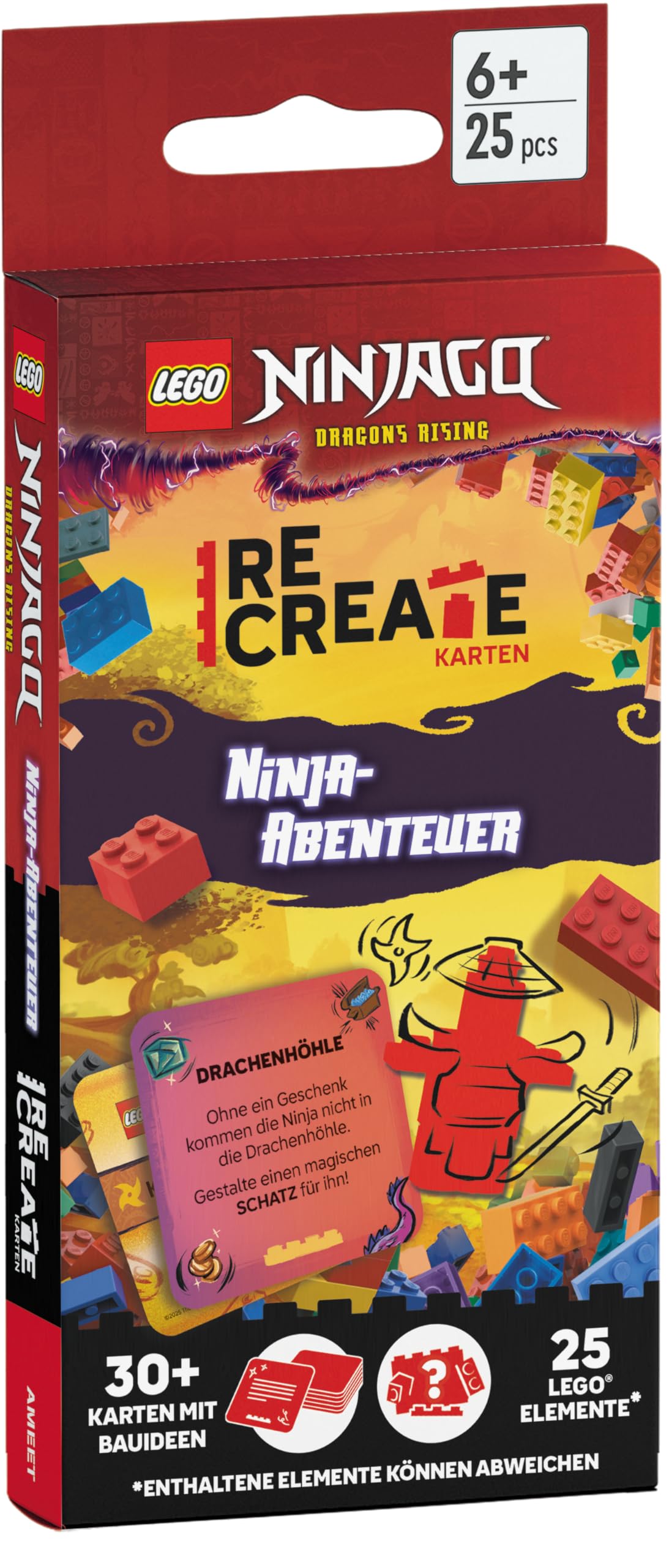 LEGO® - ReCreate Karten - Ninja-Abenteuer Non-fiction