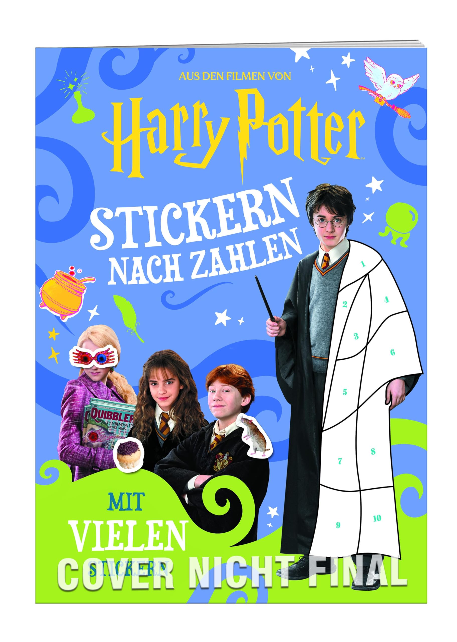 Wizarding World(TM) - Stickern nach Zahlen Non-fiction books for kids