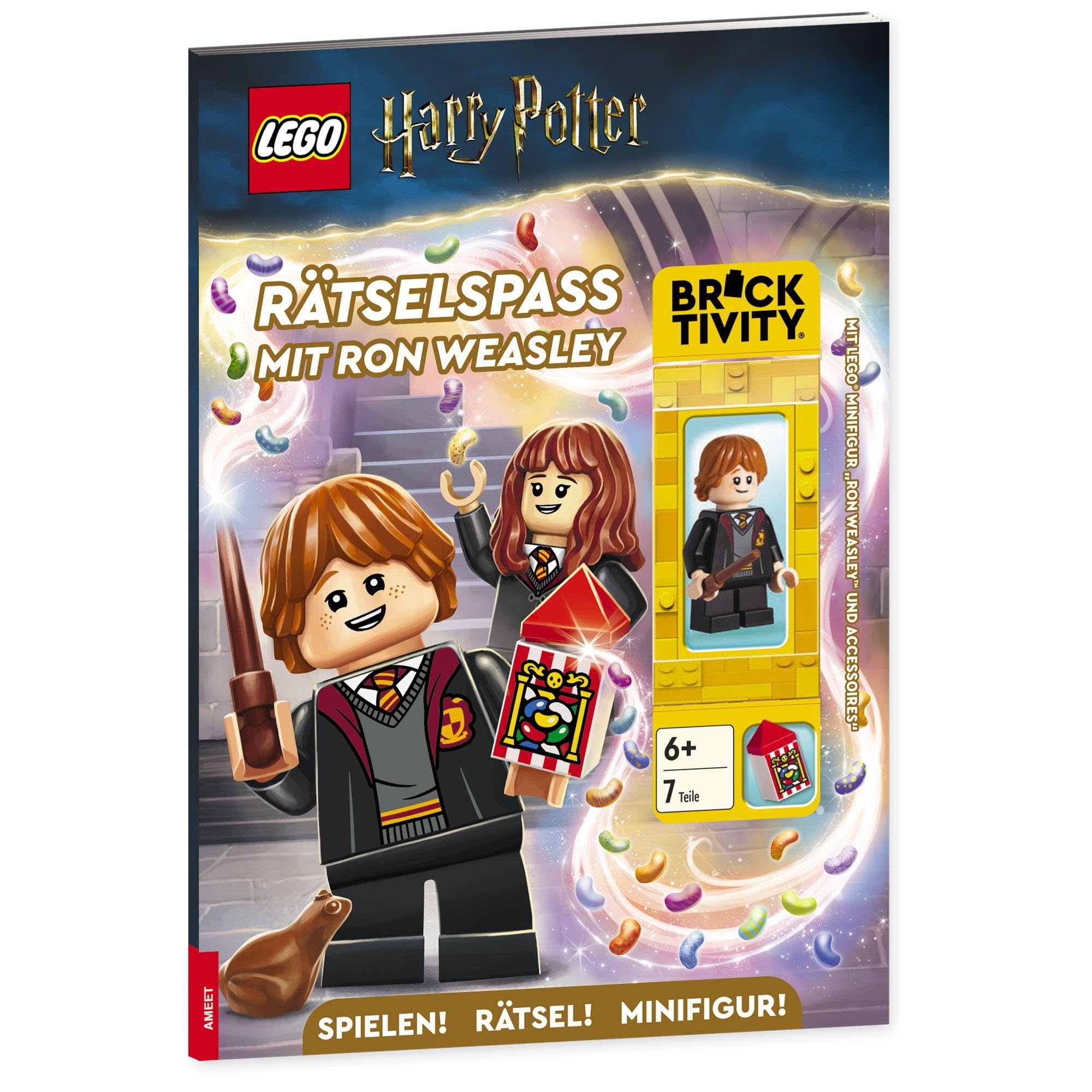 LEGO® Harry Potter™ - Rätselspaß mit Ron Weasley: mit Minifigur "Ronald Weasley" Non-fiction