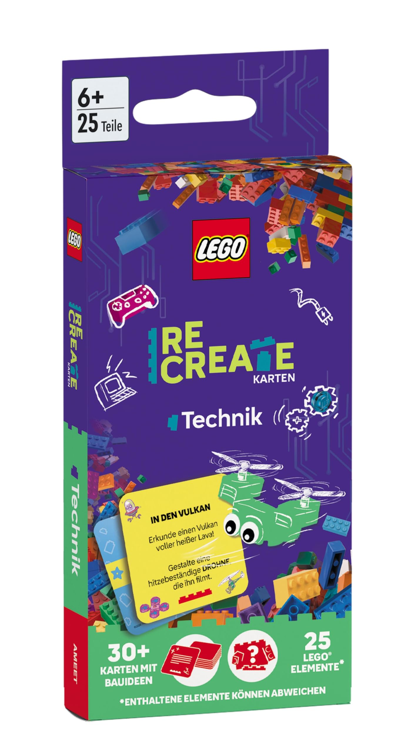 LEGO® - ReCreate Karten - Technik Non-fiction