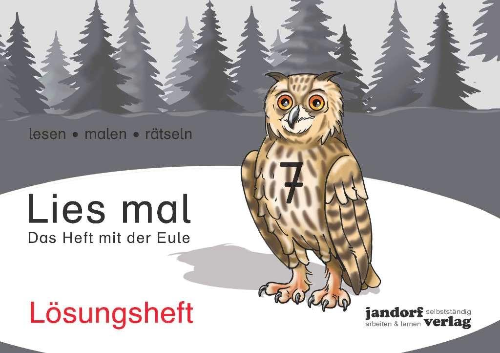 Lies mal 7 - Das Heft mit der Eule Study Guides Books