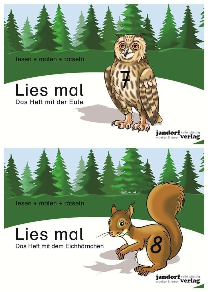 Lies mal - Hefte 7 und 8 (Paket): Vom Wort zum Text - Anfangslesen Study Guides