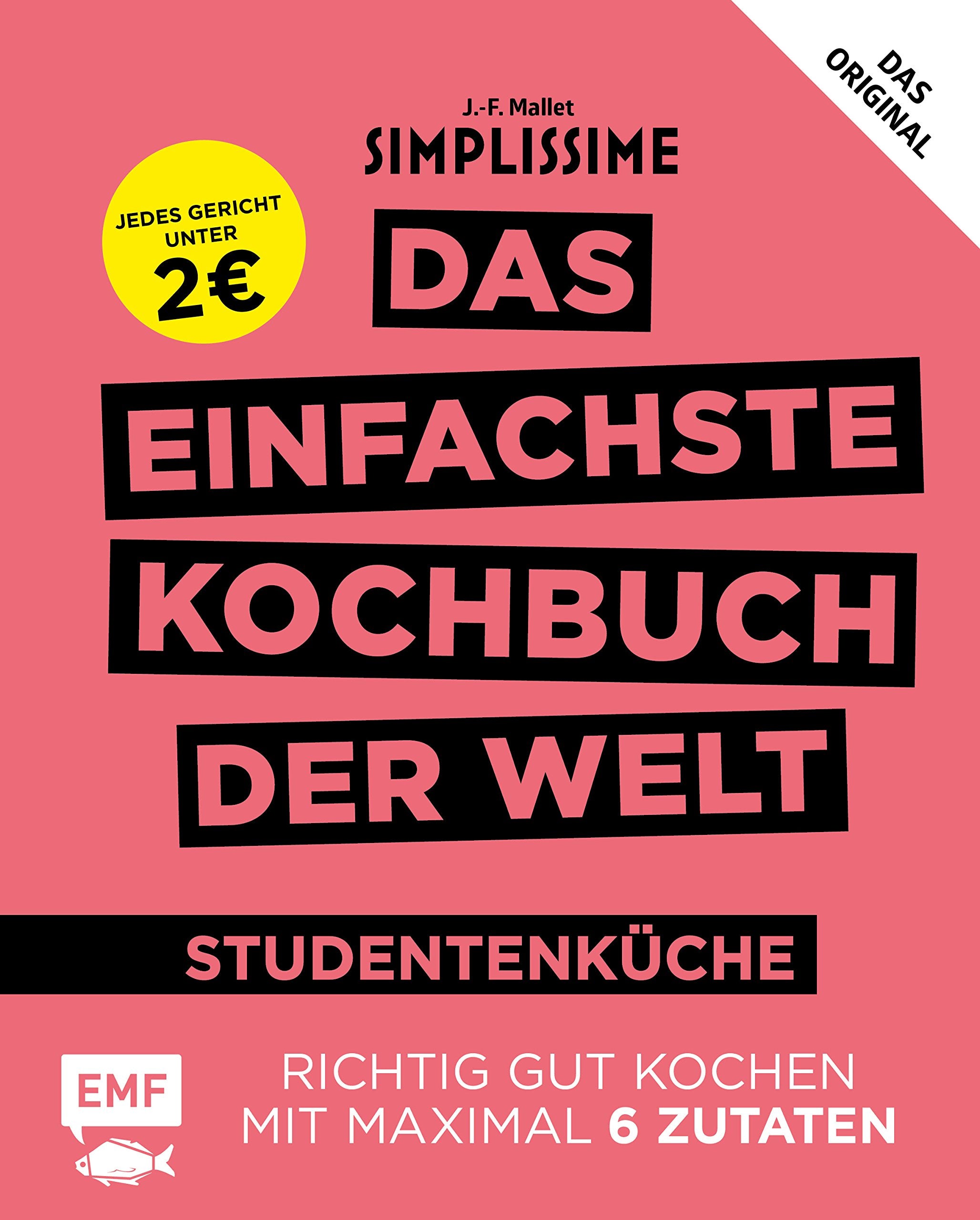 Simplissime - Das einfachste Kochbuch der Welt: Studentenküche Leisure, Home & Garden